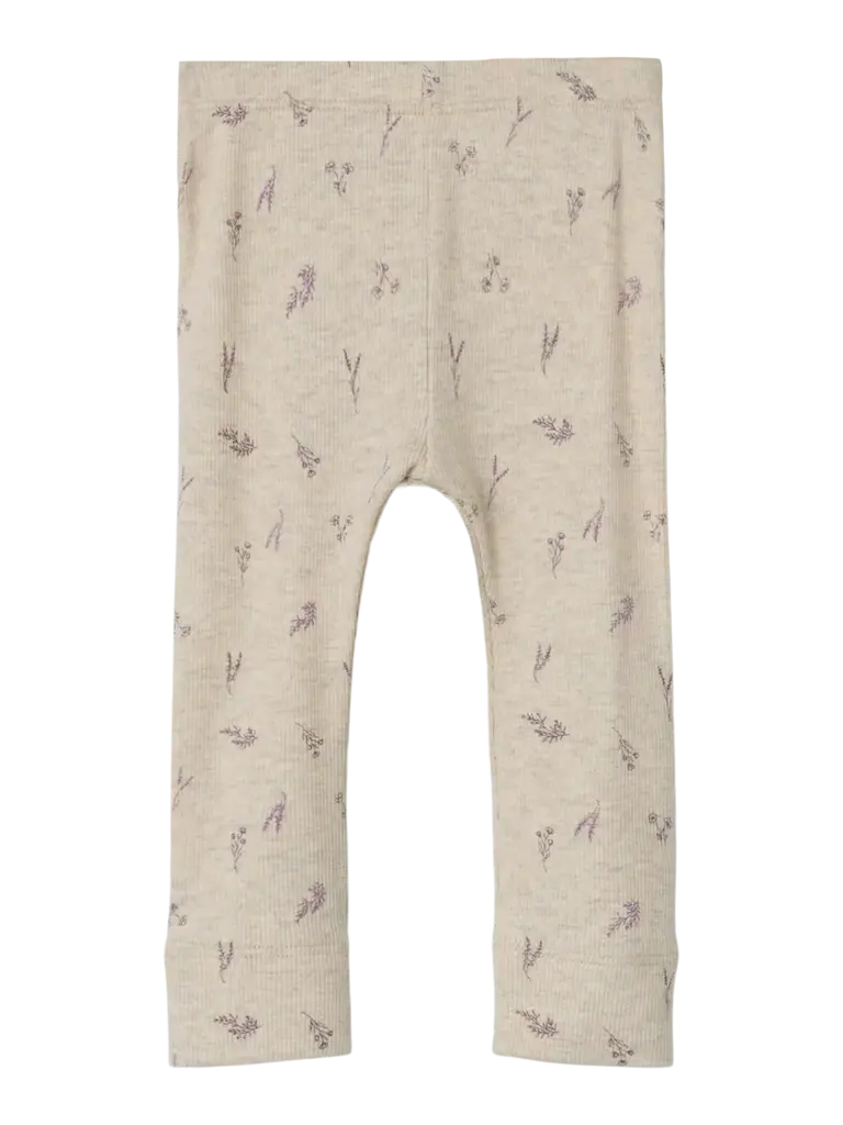 Name It Name it - legging Peyote Melange Small Flower