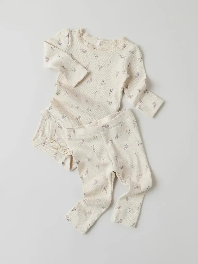 Name It Name it - legging Peyote Melange Small Flower