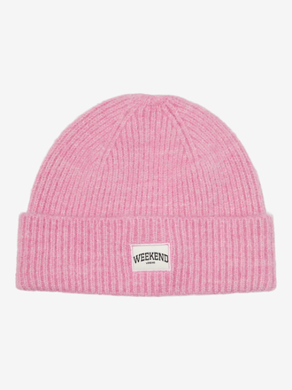 Vero moda girl Vero Girl - gila rib beanie fuchsia