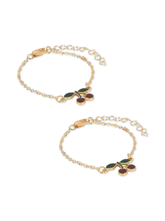 Konges Sløjd Konges slojd -2 PACK CHERRY BESTIE BRACELETS