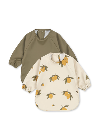 Konges Sløjd Konges slojd -2 PACK DINNER BIB WITH SLEEVES