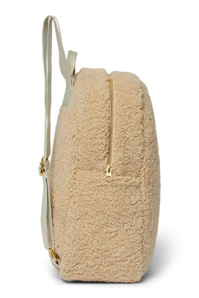 studio noos Studio Noos - Ecru Teddy Midi Backpack