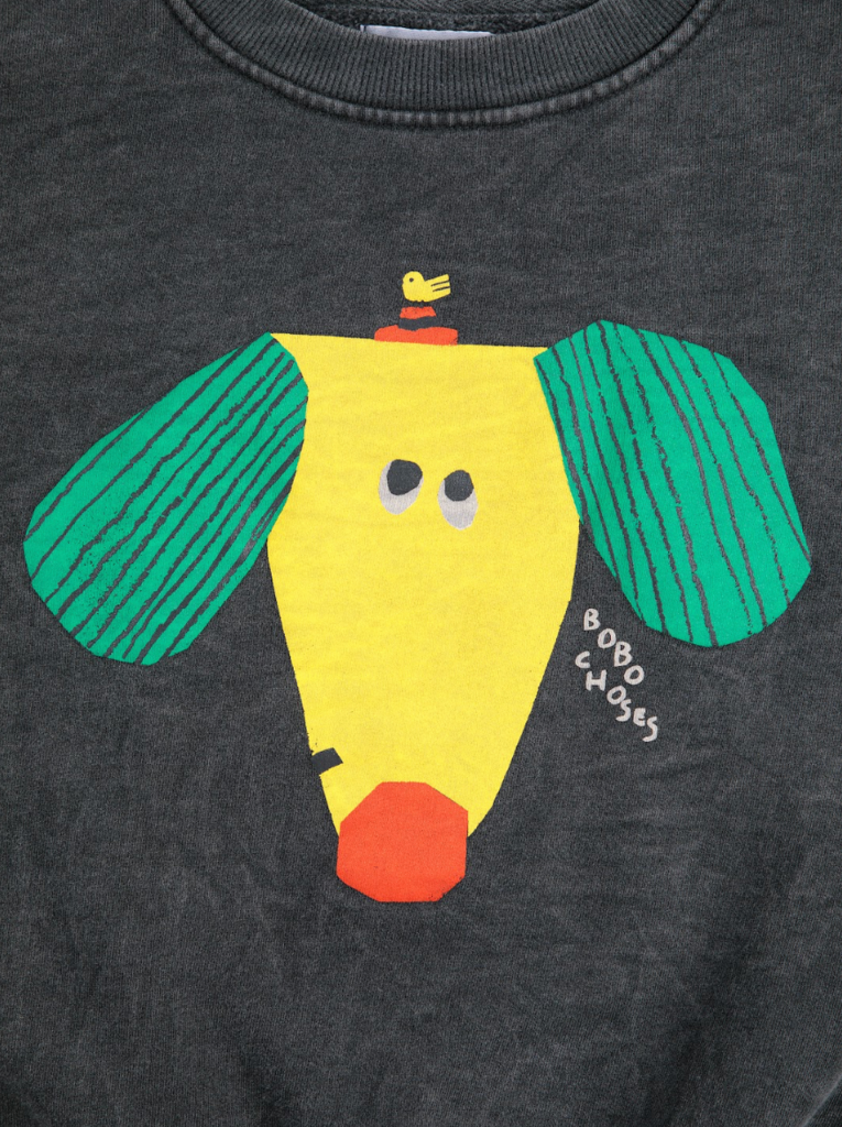 Bobo Choses Bobo choses - Happy dog sweatshirt