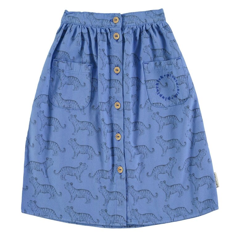 piupiuchick Piupiuchick - Long skirt blue/black tigers