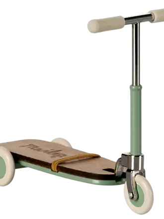 Maileg Maileg -Kick board, Mouse - Mint Maileg Maileg -Kick board, Mouse - Mint