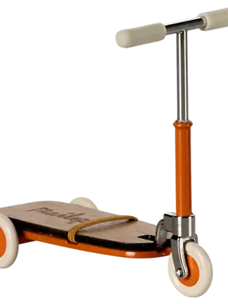 Maileg Maileg -Kick board, Mouse - Orange Maileg Maileg -Kick board, Mouse - Orange