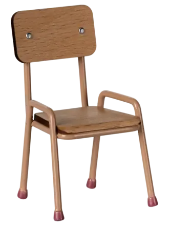 Maileg Maileg - Chair, Mouse - Dark powder Maileg Maileg - Chair, Mouse - Dark powder