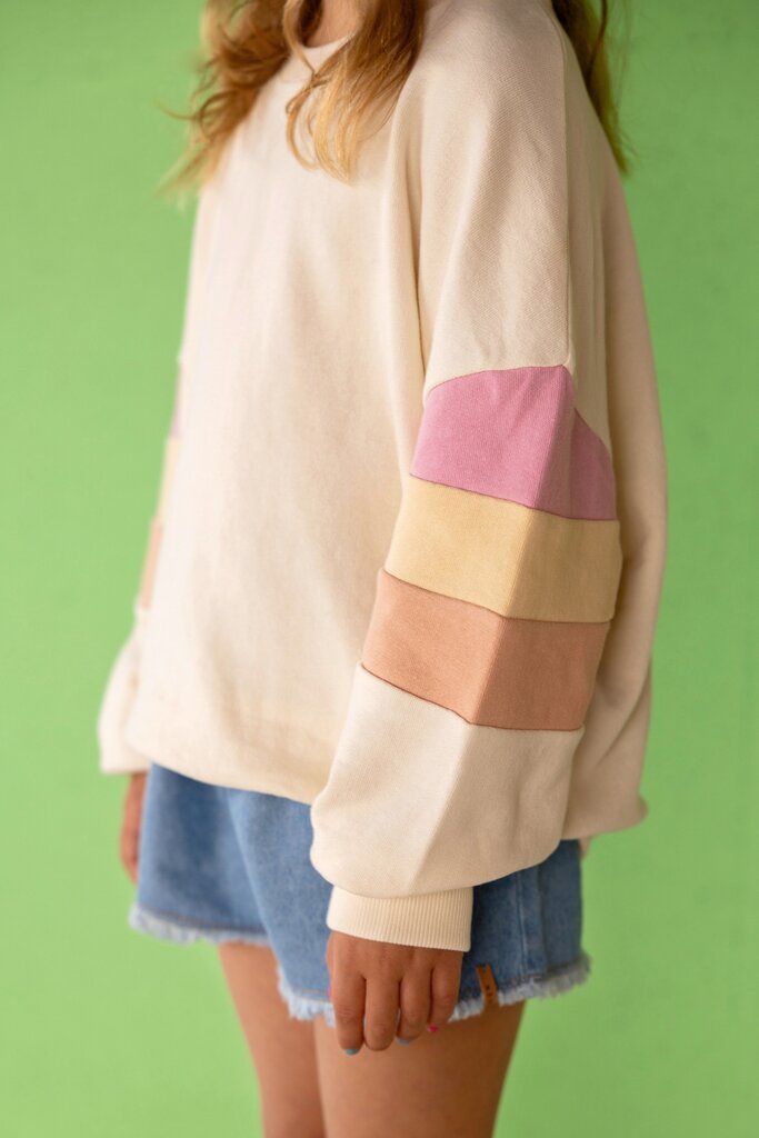 Nixnut Nixnut - Wo sweater ecru