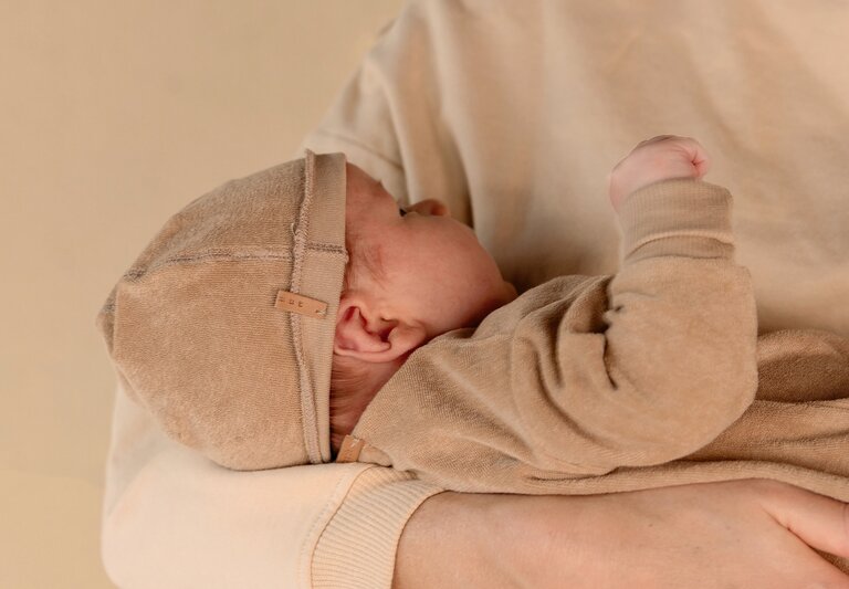 Nixnut Nixnut - Snap onesie biscuit