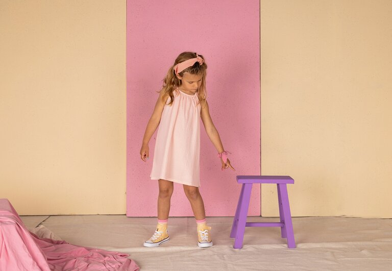Nixnut Nixnut - Loop dress blush