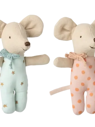 Maileg Maileg - twins baby mouse matchbox Maileg Maileg - twins baby mouse matchbox