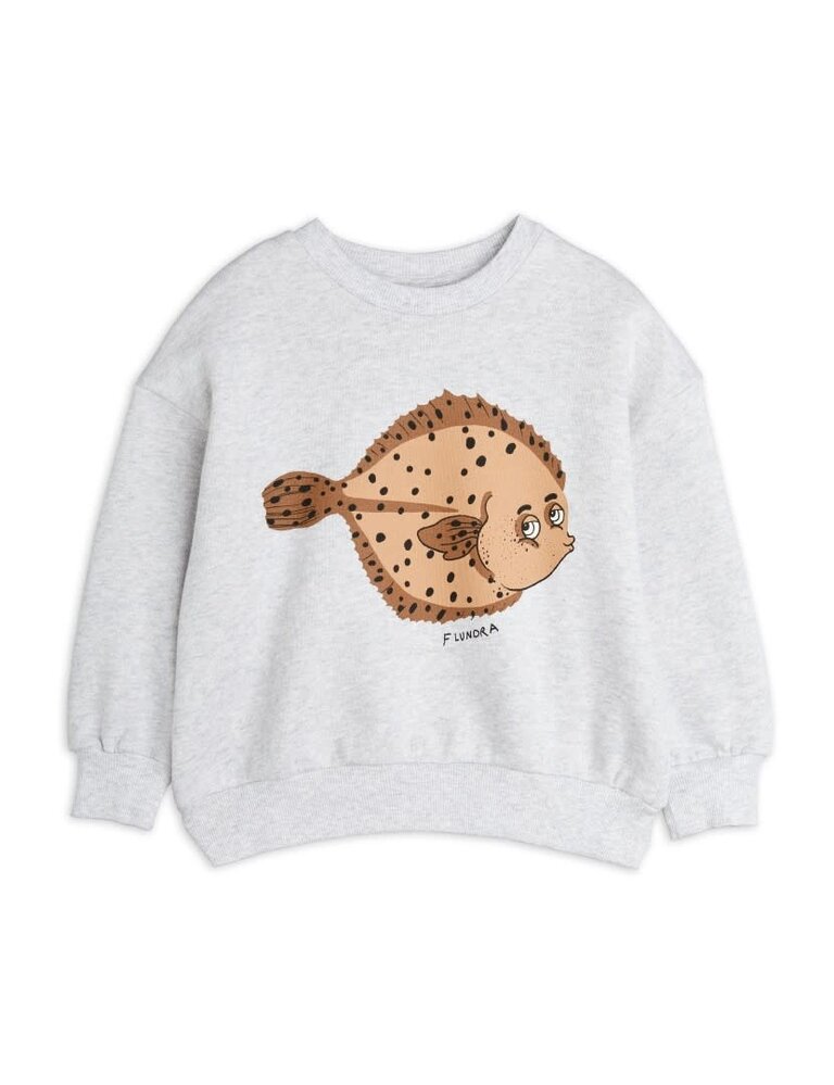 mini rodini Mini Rodini -Flundra sp sweatshirt grey