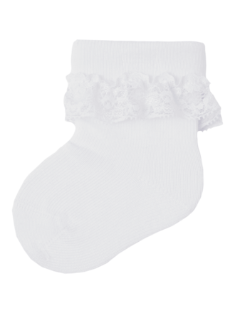 Name It Name it -  Ruffle socks white
