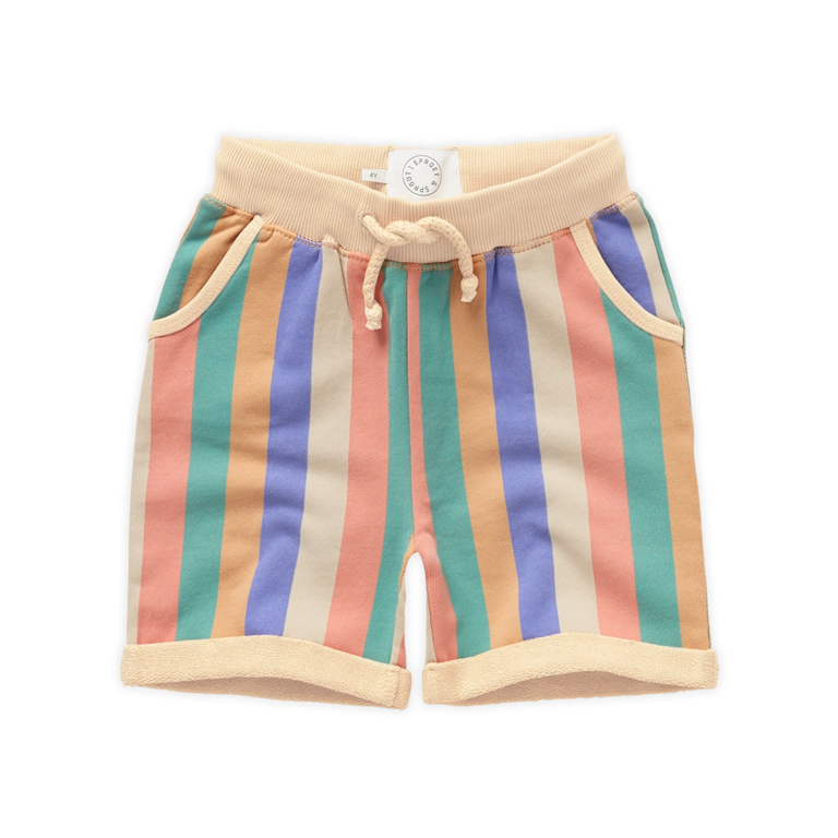 Sproet & Sprout Sproet & Sprout -SHORTS MULTI COLOUR STRIPES