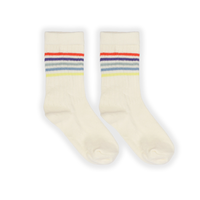 Sproet & Sprout Sproet & Sprout -SPORT SOCKS MULTI COLOUR STRIPES