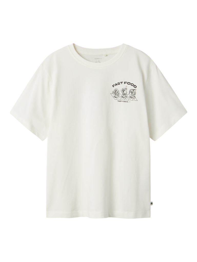 Name It Name It- bobbi ss tee  cloud dancer