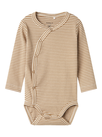 Name It Name it - Wrap romper streep summer sand Name It Name it - Wrap romper streep summer sand