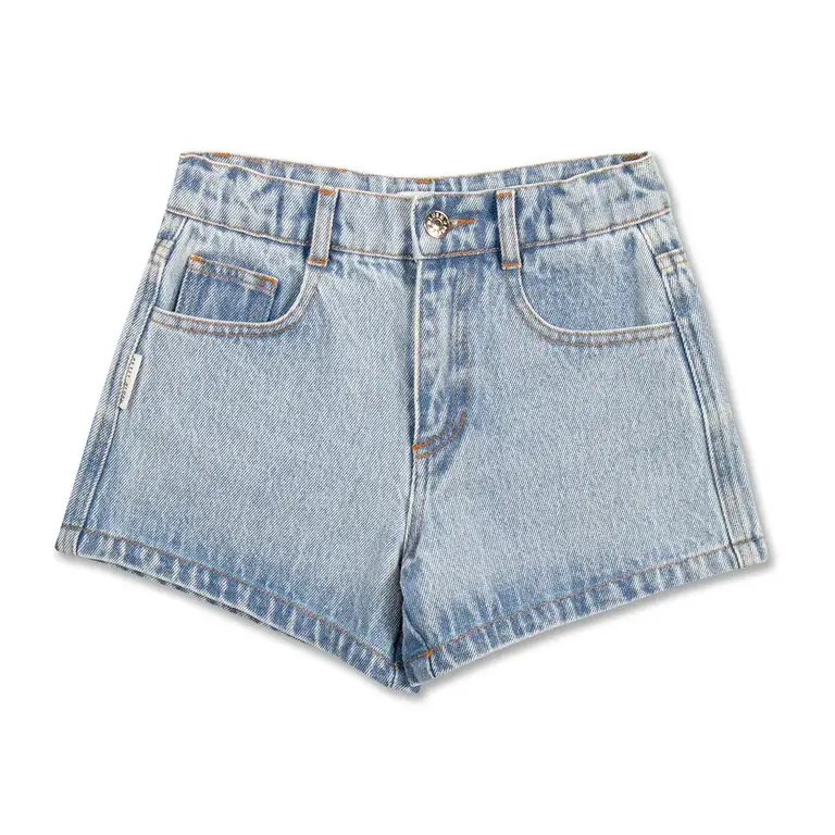 petit blush Petit blush - JEANS SHORT LIGHT BLUE WASHED