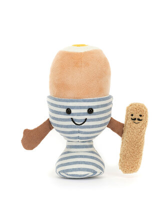 Jellycat Jellycat -Amuseables Boiled Egg & Soldier Jellycat Jellycat -Amuseables Boiled Egg & Soldier