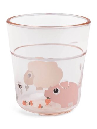 Done By Deer done by deer - glass tiny farm pink