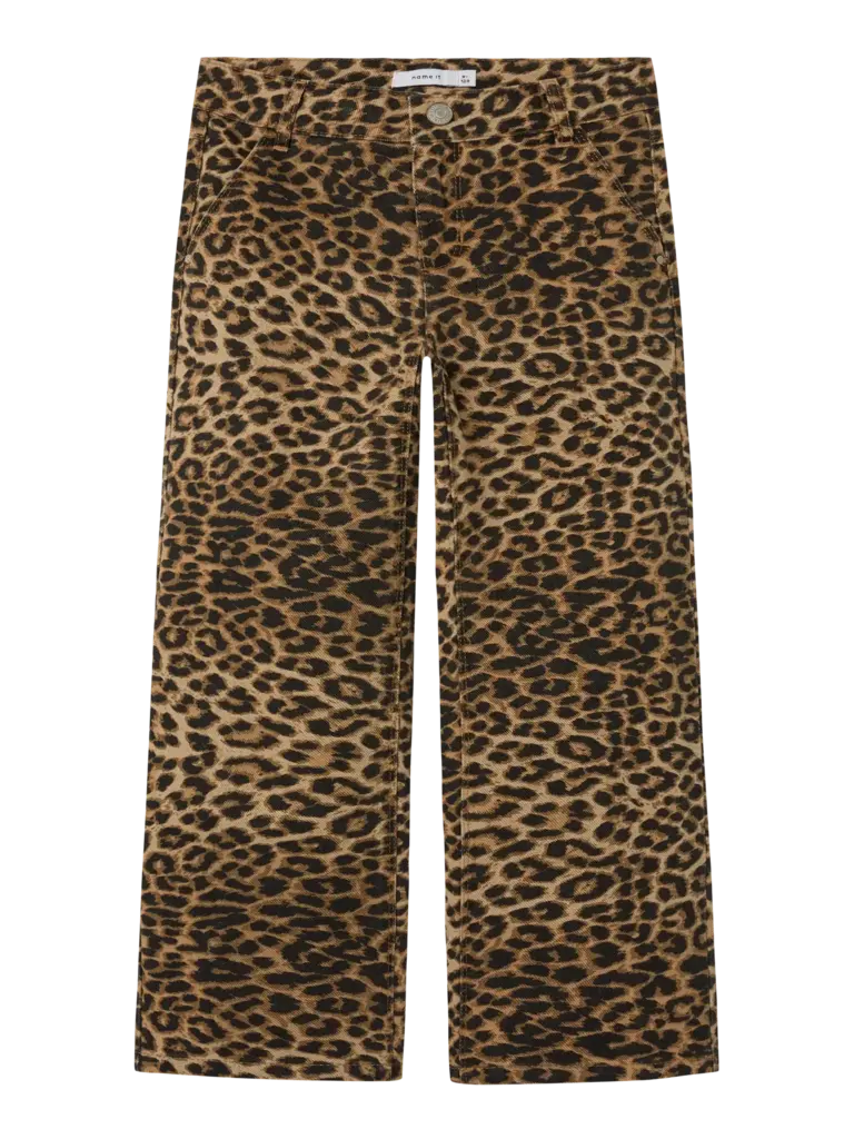 Name It Name it - Rose Leopard wide leg