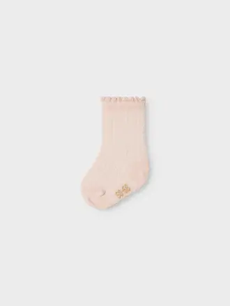 Lil' Atelier Lil Atelier - Dalfi knee socks peach