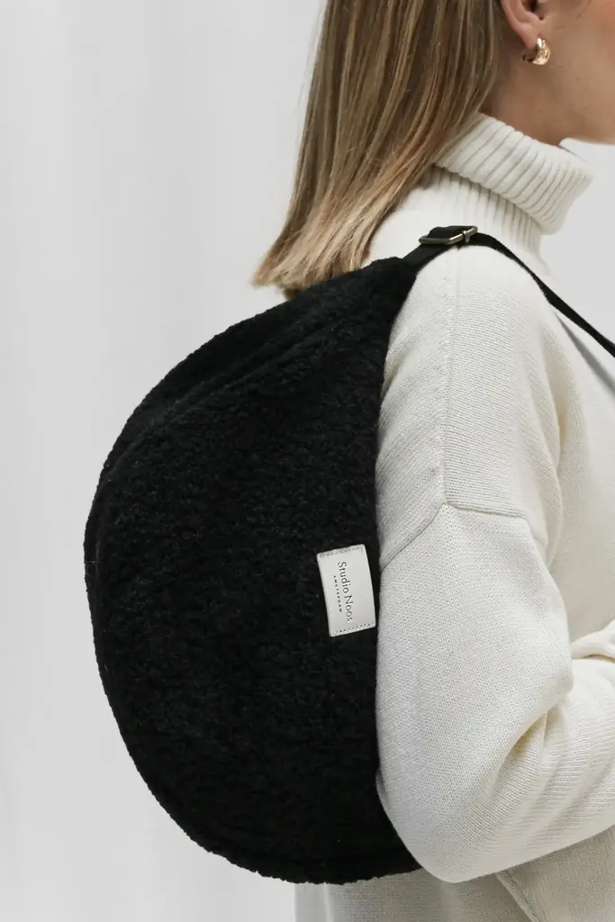 studio noos Studio Noos - adult fanny pack teddy black