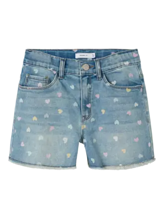 Name It Name it - Rose mom denim shorts hearts