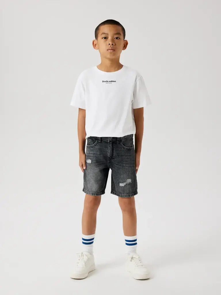 Name It Name it - Silas loose dnm shorts dark grey
