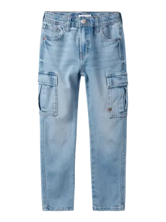 Name It Name it - Silas cargo Light denim