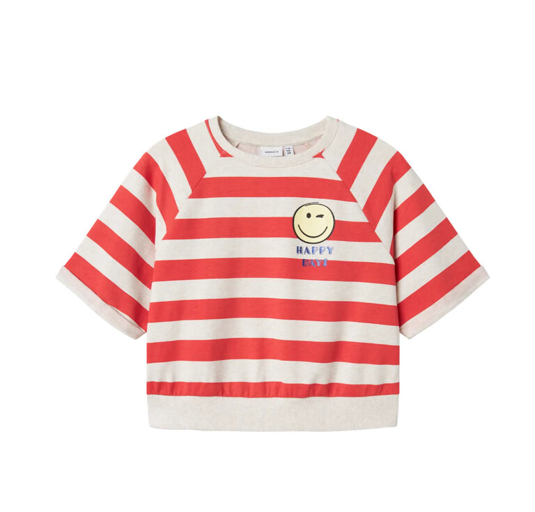 Name It Name it - smiley top coral