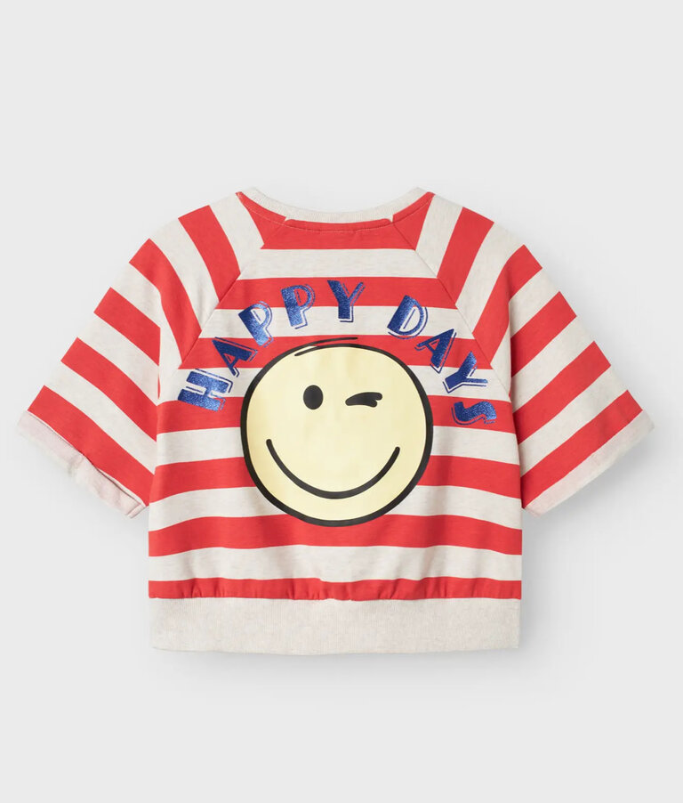 Name It Name it - smiley top coral