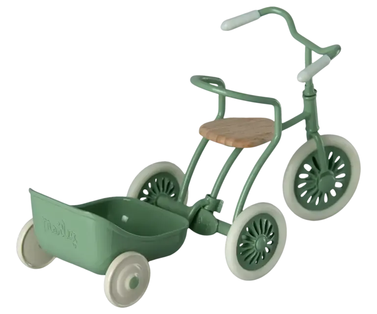 Maileg Maileg - Aanhanger driewieler groen