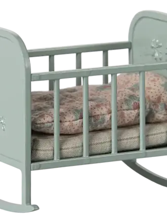 Maileg Maileg -Cradle, My - Blue mint Maileg Maileg -Cradle, My - Blue mint