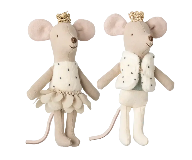 Maileg Maileg - Royal twins mice little sister&brother in box