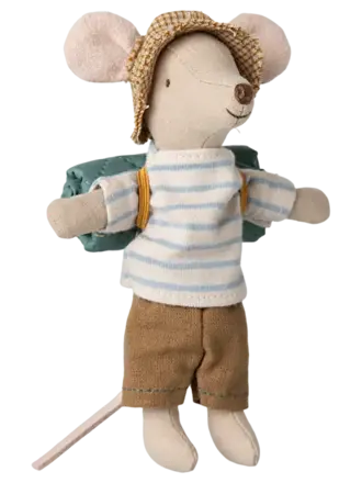 Maileg Maileg- Hiker mouse, Big brother - Stripes Maileg Maileg- Hiker mouse, Big brother - Stripes