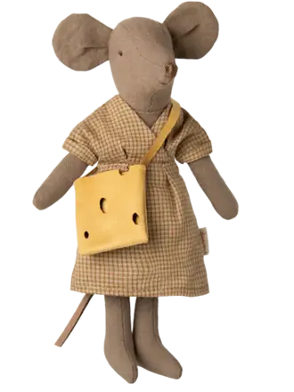 Maileg Maileg-Mum mouse - Light brown Maileg Maileg-Mum mouse - Light brown