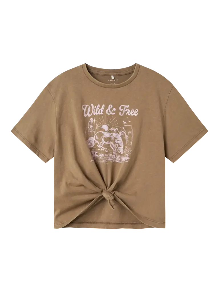 Name It Name it - Holyr short top walnut