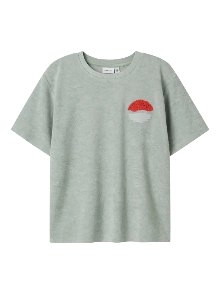 Name It Name it - Hanniball Terry top aqua gray