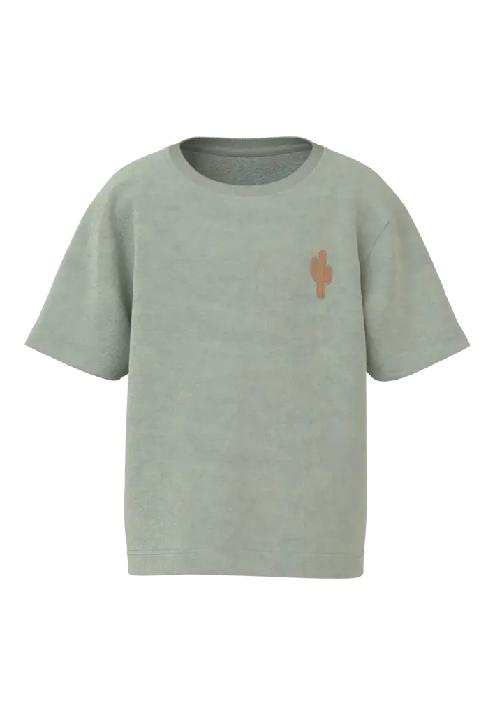 Name It Name it - Hannibal Terry top aqua gray