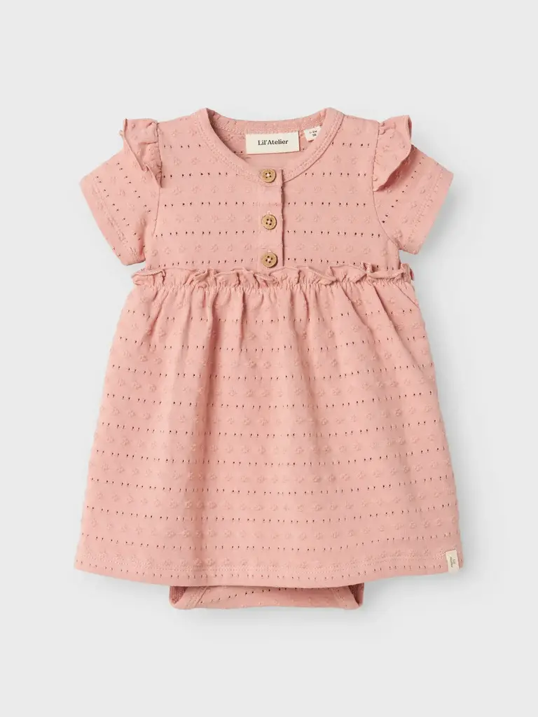 Lil' Atelier Lil Atelier - Jamla body dress rose