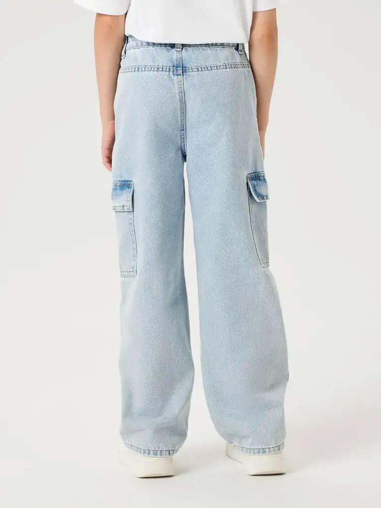 Name It Name it - Rose wide cargo Light Blue Denim