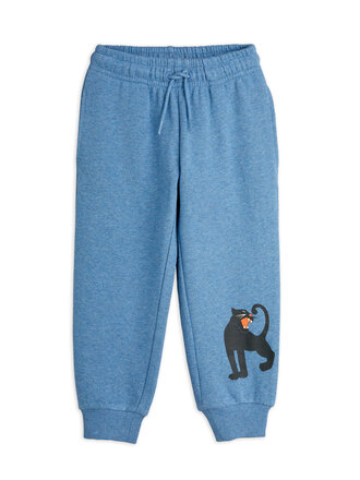 mini rodini Mini Rodini Panther sweatpants blue mini rodini Mini Rodini Panther sweatpants blue