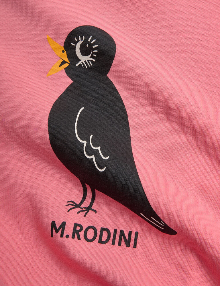 mini rodini Mini rodini -Blackbird sp sweatshirt pink