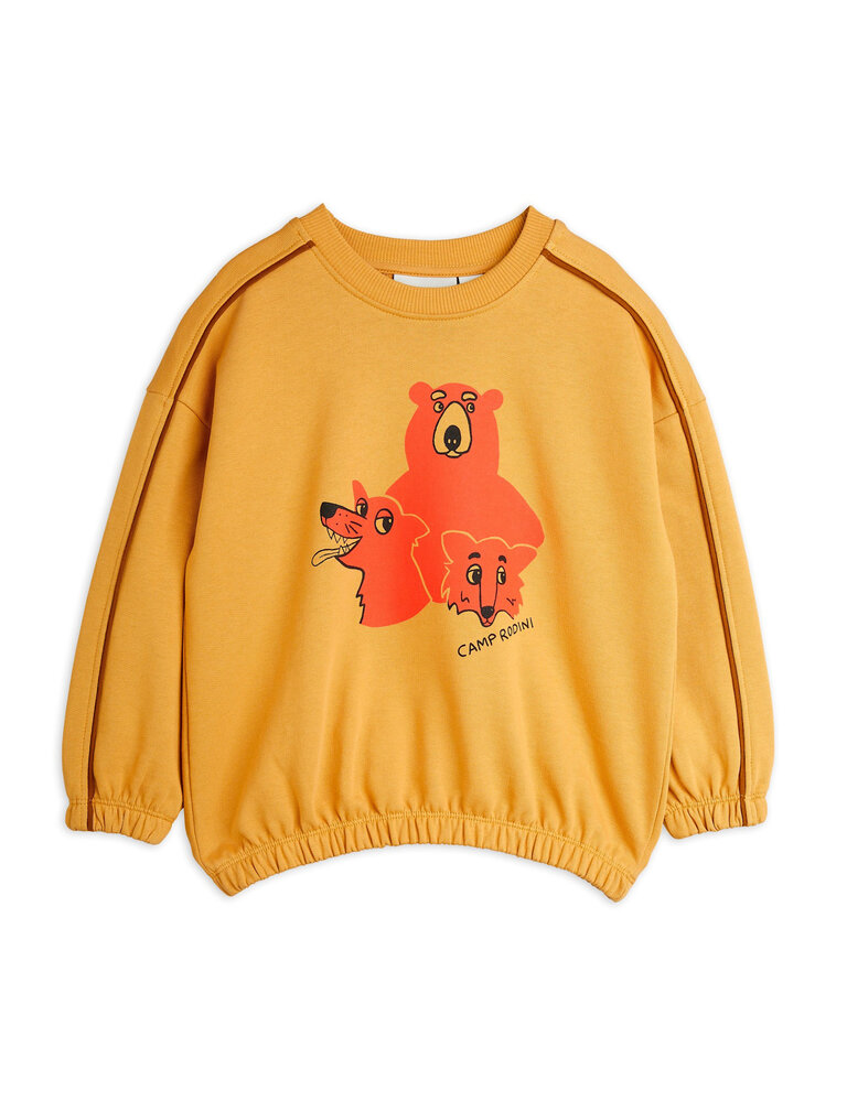 mini rodini Mini rodini -Camp Rodini sp sweatshirt beige