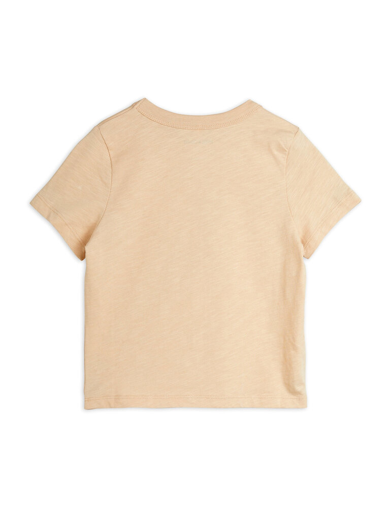 mini rodini Mini rodini -Blackbird sp ss tee beige