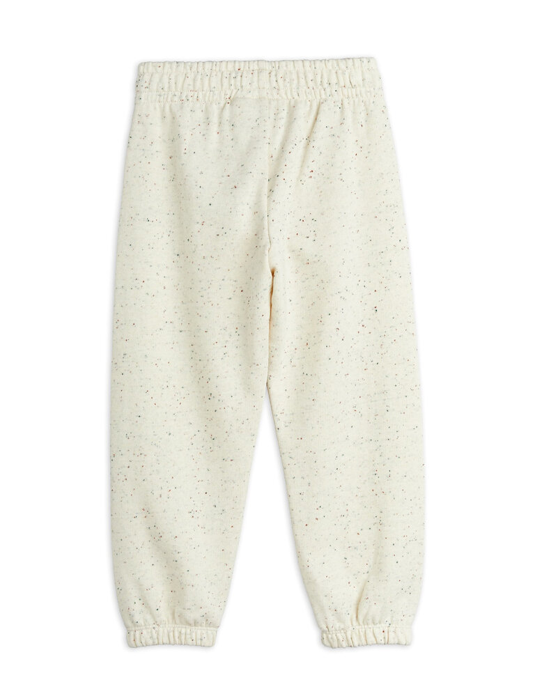 mini rodini Mini rodini Bird emb neps sweatpants off white