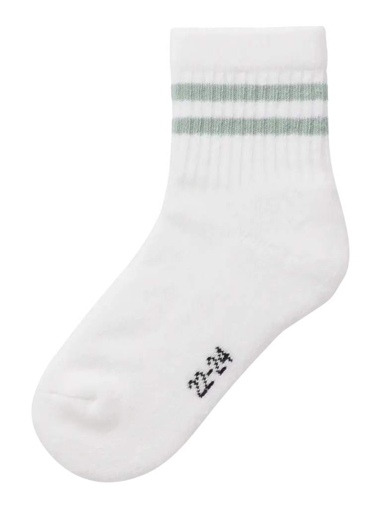 Name It Name it - Sport sock Bright White Aqua Gray