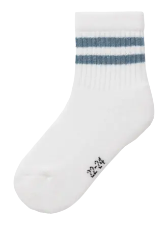 Name It Name it - Sport sock Bright White Blue Mirage