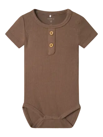 Name It Name it - Jular romper walnut Name It Name it - Jular romper walnut